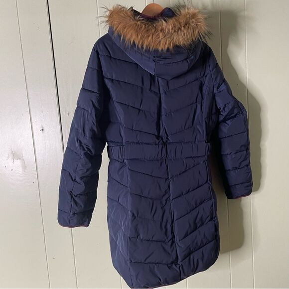 Tommy Hilfiger Faux Fur Trim Belted Puffer Parka Coat
Size Petite XXL 2X - Picture 4 of 8